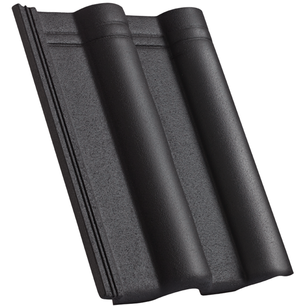 Betónová škridla CREATON HEIDELBERG čierna