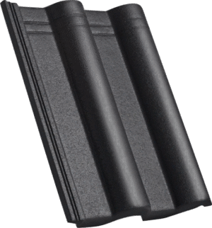 Betónová škridla CREATON HEIDELBERG čierna