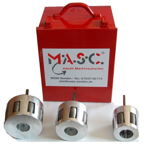 Hrdlovačka – kompletná sada 80, 100, 120 mm MASC