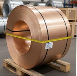 Plech medený hr. 0,55 mm, rš. 100 cm