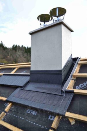 Oplechovanie komína