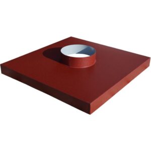 Komínová krycia doska s kruhovým prieduchom