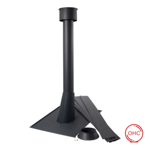 Plechová odvetrávacia hlavica pre strešný panel (Retro panel, Click panel, Classic atď.)