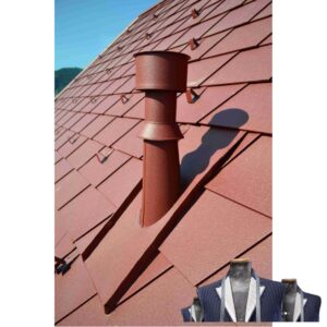 Plechová odvetrávacia hlavica