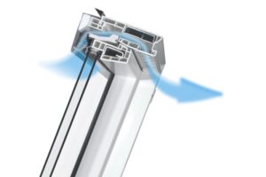 Okno strešné FAKRO PTP-V U4 – plastové