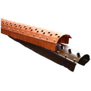 Odvetrávací pás so štetinami PVC