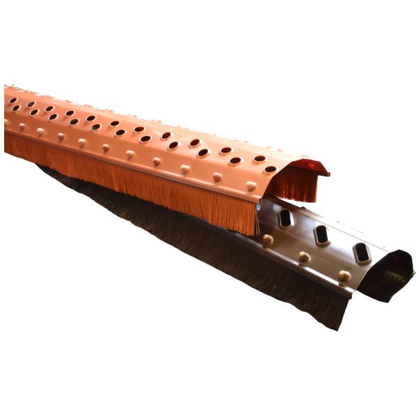 Odvetrávací pás so štetinami PVC