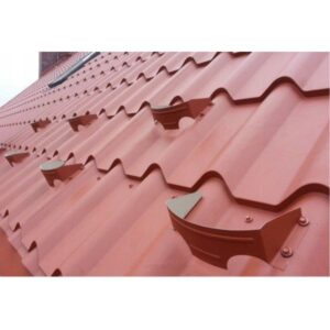 Zachytávač snehu oblúkový – profilovaná plechová krytina