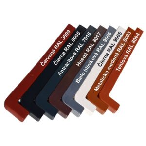 Krytka parapetná PVC, dĺžka nosa 4 cm – vonkajšia