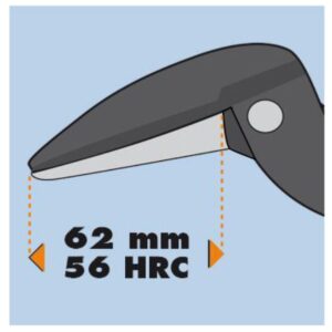 Nožnice na plech, dĺžka 300 mm „PELIKÁN“ ľavé EDMA