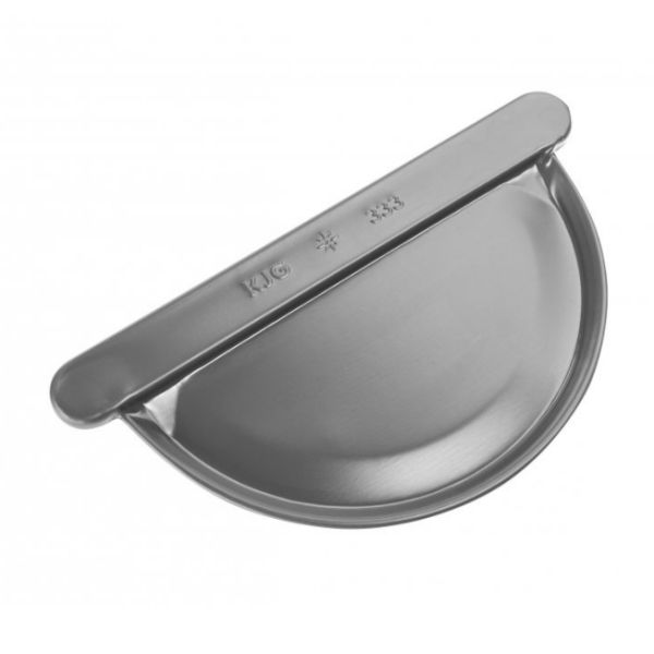 Čelo žľabové polkruhové pozink KJG – farebný AN