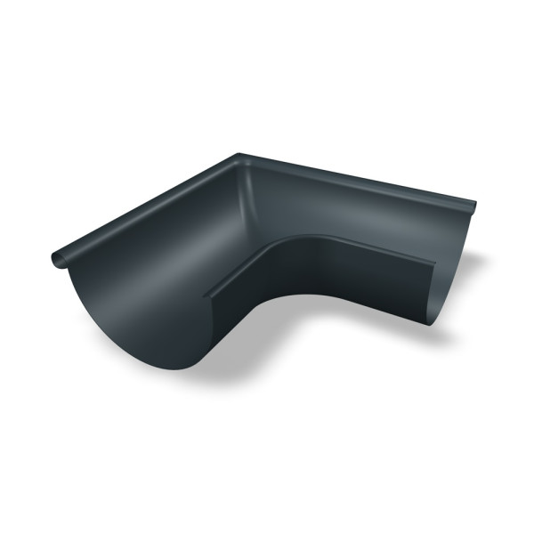 Vnútorný roh polkruhového žľabu 90° PREFA