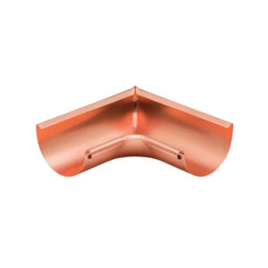 Žľabový roh KJG meď