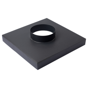 Komínová krycia doska s kruhovým prieduchom