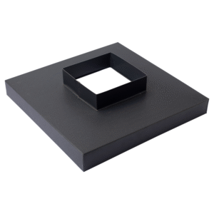 Komínová krycia doska s hranatým prieduchom