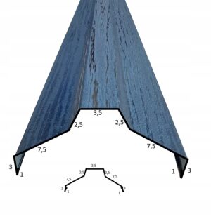 Hrebenáč Jánošík Gráň RAL 9005 RW