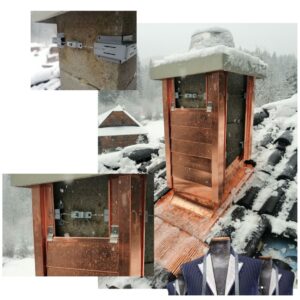 Kazetové oplechovanie komína HOK