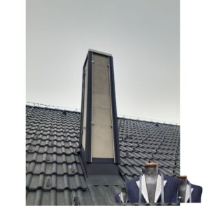 Kazetové oplechovanie komína HOK