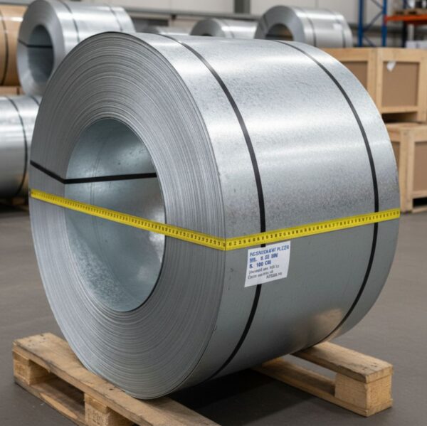 Plech pozinkovaný hr. 0,55 mm, rš. 100 cm