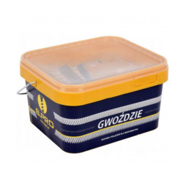 Klinec/skrutka R21 2,8 x 50 mm FV RING RAL 9005 B.PRO + 1 ks plynová náplň 80 ml