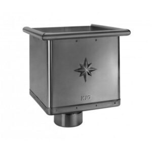 Kotlík zberný KUBICKÝ EXZENTRICKÝ KJG pozink-farebný