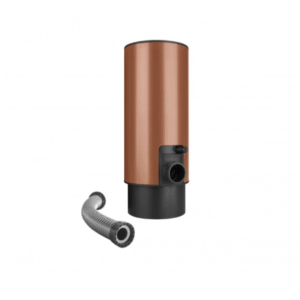 Zachytávač vody s hadicou a gombíkom KJG medeno hnedá