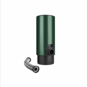 Zachytávač vody s hadicou a gombíkom KJG machovo zelená