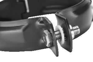 Nerezová skrutka s PVC podložkou M6x20