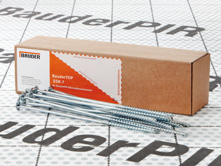 Skrutky-BauderTOP_SSR_pre_nadkrokvové_PIR_dosky BauderPIR