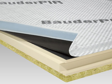 Nadkrokvová tepelná izolácia BauderPIR SWE