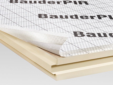 Nadkrokvová tepelná izolácia BauderPIR SDS