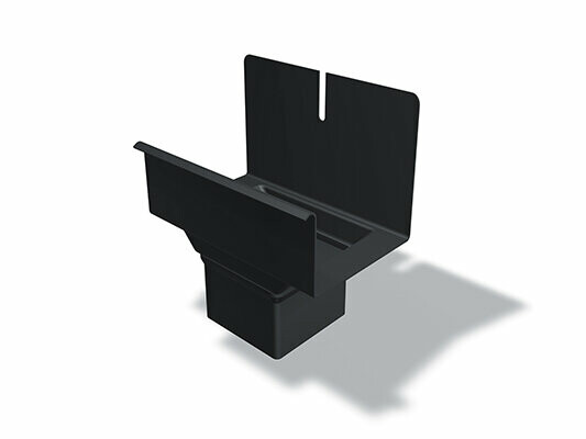 hranatý žľabový kotlik PREFA