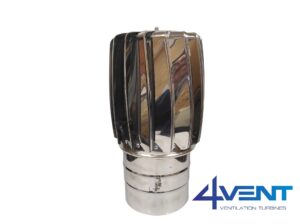 Ventilačná hlavica 4VENT SLIM EASY 150 nerez