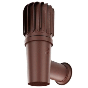 Bočná ventilačná hlavica SIDEVENT ROTO pozdĺžna RAL 8017