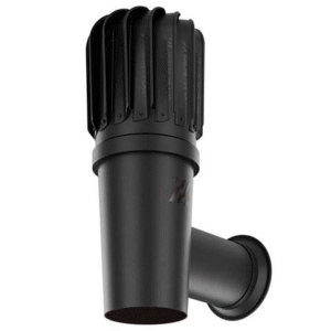 Bočná ventilačná hlavica SIDEVENT ROTO pozdĺžna RAL 9005