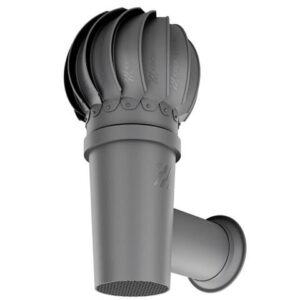 Bočná ventilačná hlavica SIDEVENT ROTO guľovitá RAL 7024