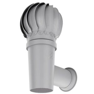 Bočná ventilačná hlavica SIDEVENT ROTO guľovitá RAL 7036