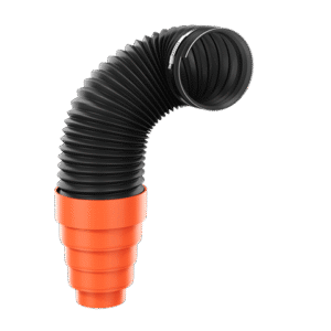 Kronoflex-plus-kf spojovacia rúra k ventilačnej hlavici dn 125 svorka a redukcia