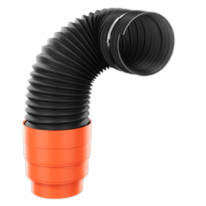 Kronoflex-plus-kf spojovacia rúra k ventilačnej hlavici dn 150 svorka a redukcia