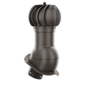 KRONO-PLAST Rotoline guľatá hlavica RAL 8019