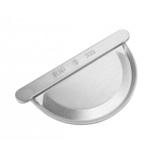 Čelo žľabové polkruhové  KJG pozink